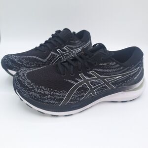 Asics Gel-Kayano 29 Black White Running Walking Shoe Sneaker Womens 9.5W Mens 8W